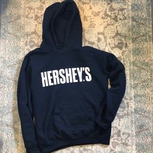 Hershey’s Hoodie Navy Blue S (Gildan Brand)